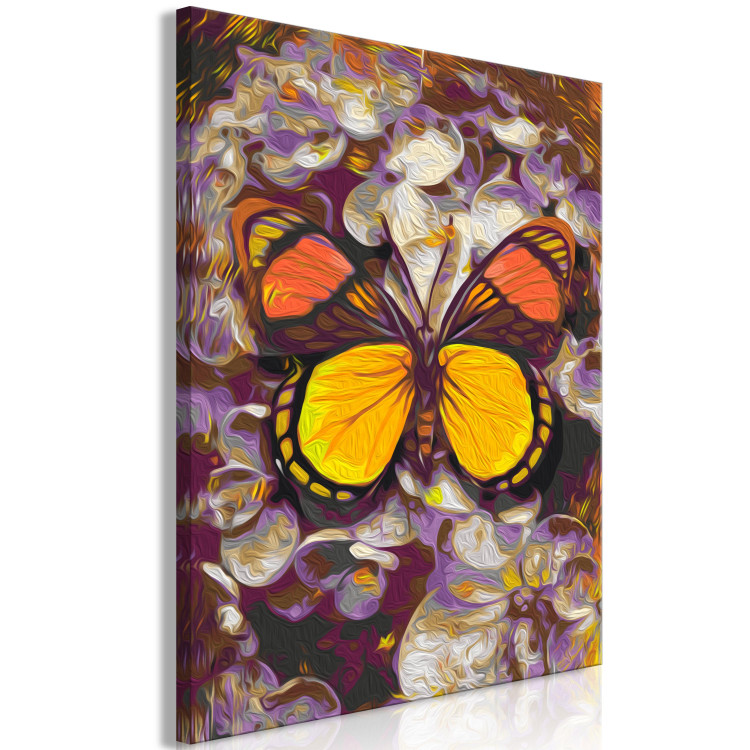 Paint by Number Kit Amber Dream - Butterfly with Yellow and Orange Wings 146544 additionalImage 5