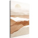 Canvas Teaching sun over the desert - Abstract Landscape in Boho style 135954 additionalThumb 2