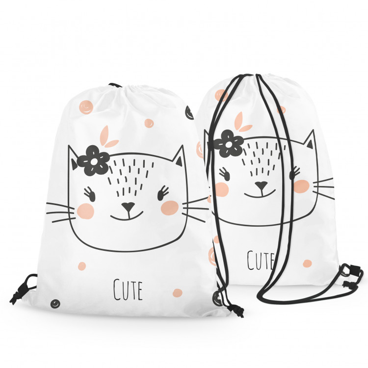 Backpack Cat princess - animal wearing a crown, hearts and 'Princess' caption 147354 additionalImage 3