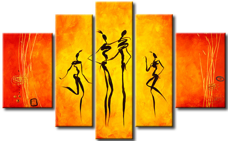 Canvas Dancing figures 49054