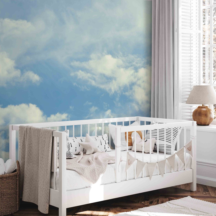 Wall Mural Head in the Clouds - Landscape of Blue Sky with White Clouds 59854 additionalImage 5