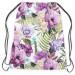 Backpack Joyful bouquet - composition of purple flowers on a white background 147564 additionalThumb 2