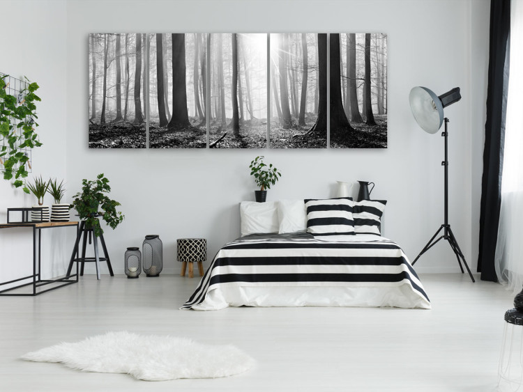 Canvas Monochrome Forest 98564 additionalImage 3