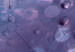 Canvas Purple Garden (5-part) - Dandelion Detail with Purple Hue 144574 additionalThumb 5