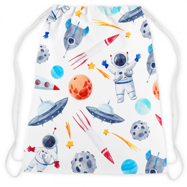 Backpack Space travel - astronaut, planets, stars and UFOs, design for children 147374 additionalImage 2