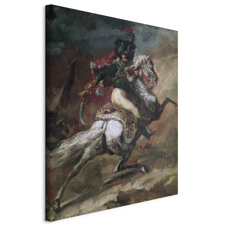 Canvas Officier de chasseurs à cheval de la garde impériale 157374 additionalImage 2