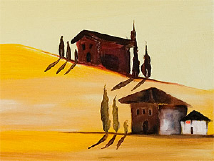 Canvas Tuscany afternoon 49674 additionalImage 3