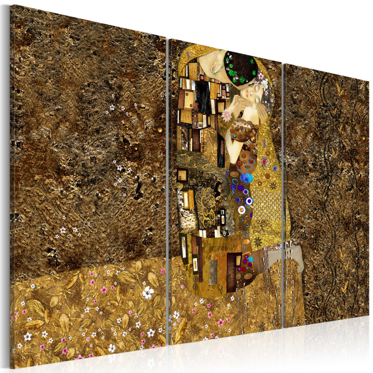 Canvas Klimt inspiration - Kiss 64574 additionalImage 2