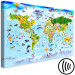Canvas Children's Map: Colourful Travels 97574 additionalThumb 6