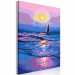 Paint by Number Kit Lovely Landscape -Sea and a Sailboat Against the Backdrop of the Sunset 144084 additionalThumb 6