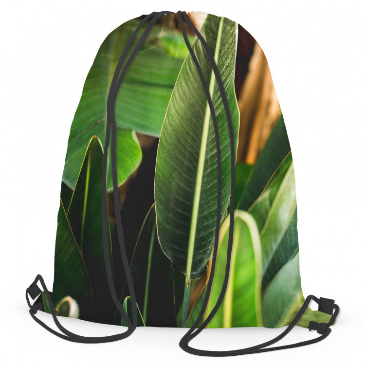 Backpack Paradise Strelitzia - a composition with rich detail of exotic plants 147484