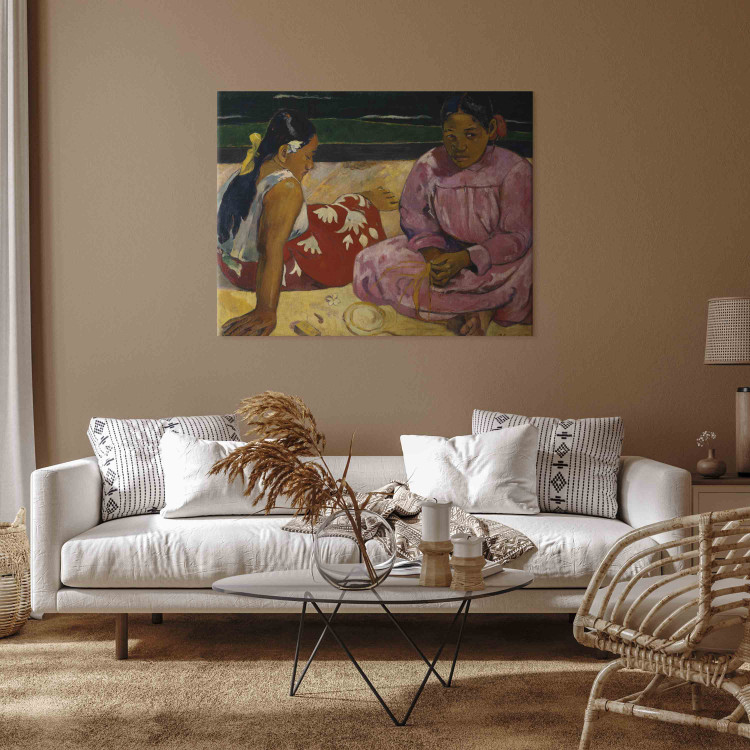 Canvas Two tahitian women 152684 additionalImage 5