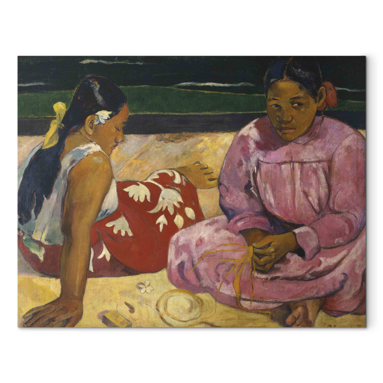 Canvas Two tahitian women 152684