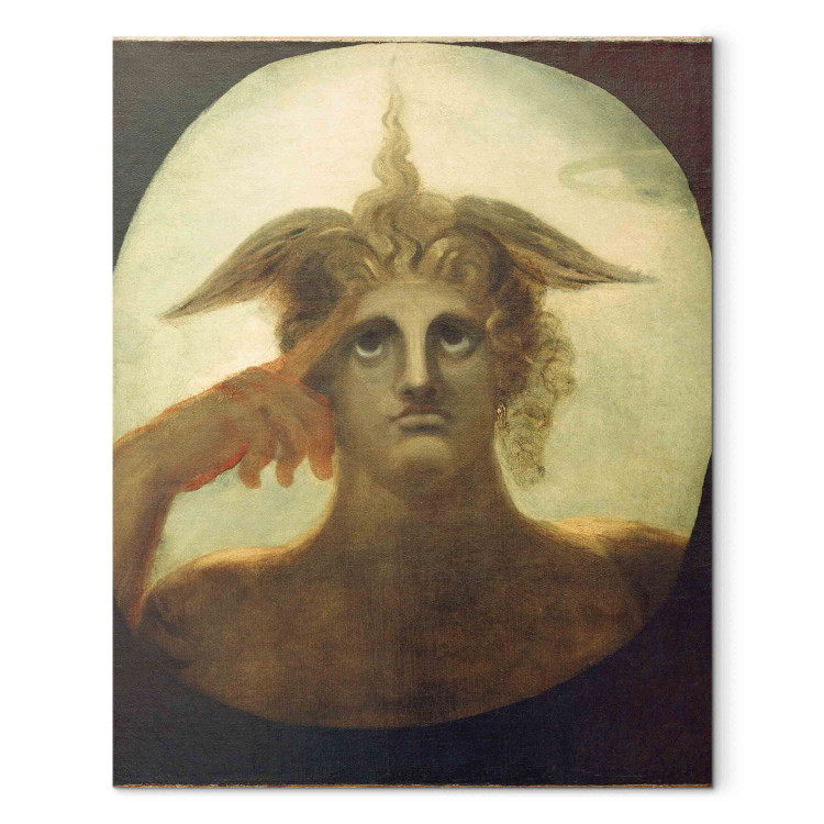 Canvas Head of Satan 157084