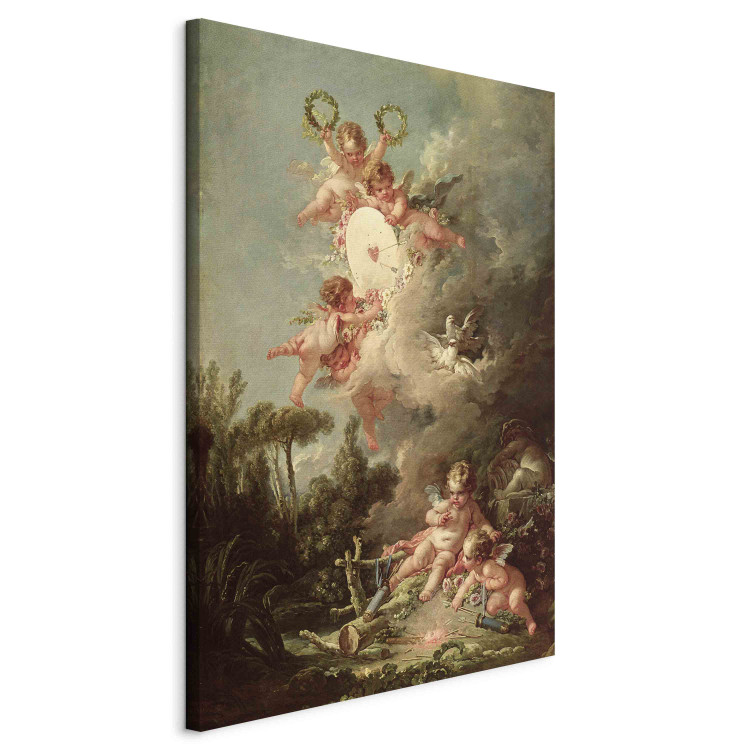 Canvas Cupid's Target, from 'Les Amours des Dieux' 152694 additionalImage 2