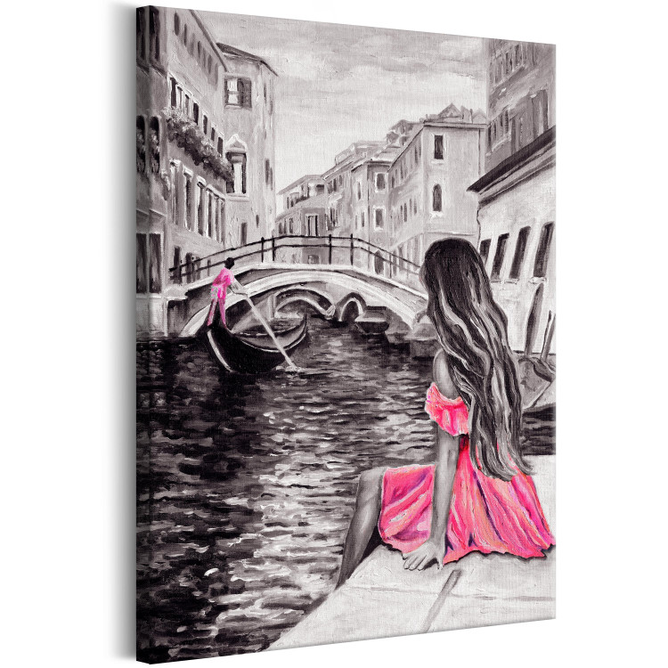 Canvas Woman in Venice (1 Part) Vertical 108205 additionalImage 2