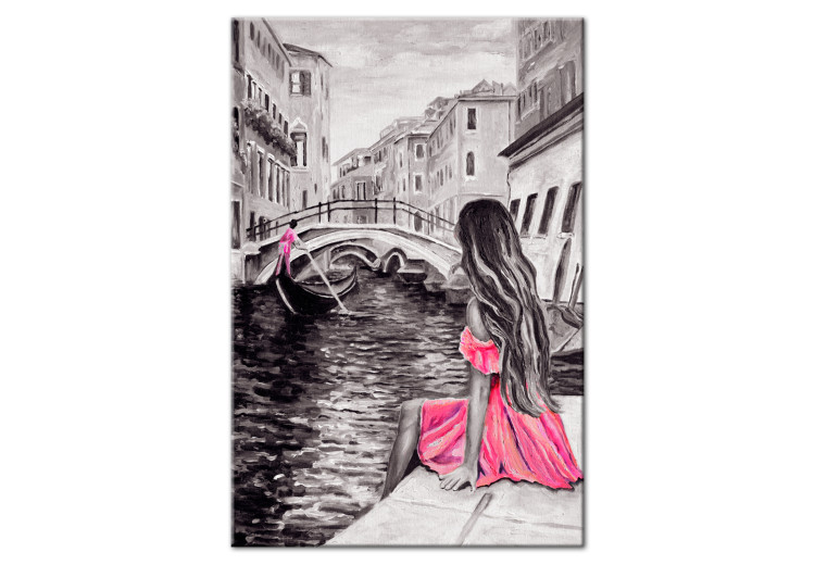 Canvas Woman in Venice (1 Part) Vertical 108205