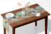 Table Runner Spanish arabesque - a motif inspired by patchwork-style ceramics 147315 additionalThumb 3