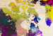 Large Canvas World Map: Abstract Fantasy [Large Format] 128625 additionalThumb 3