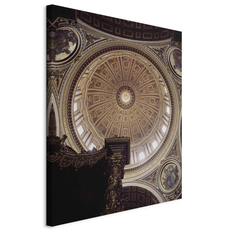 Canvas View of the interior of the dome, begun by Michelangelo in 155225 additionalImage 2