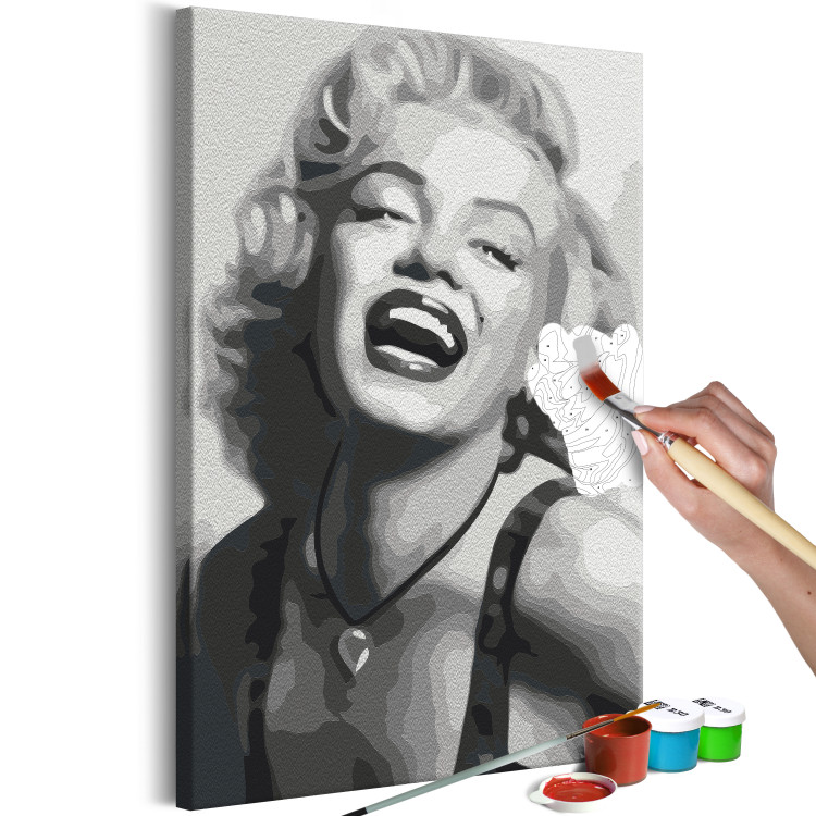 Paint by Number Kit Laughing Marylin 134235 additionalImage 3