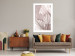 Poster Hot Morning - a summer composition with white leaves in a scandi boho style 136535 additionalThumb 17