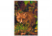 Paint by Number Kit Crouching Fox - Wild Animal against the Background of Grasses and Autumn Leaves 146535 additionalThumb 4