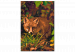 Paint by Number Kit Crouching Fox - Wild Animal against the Background of Grasses and Autumn Leaves 146535 additionalThumb 3