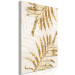 Canvas Golden Leaves - Elegant Plants With a Festive Atmosphere 148035 additionalThumb 2