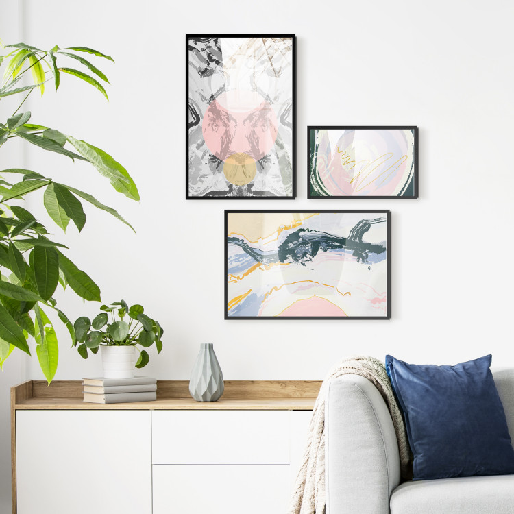 Gallery wall Pastel Abstraction 124945
