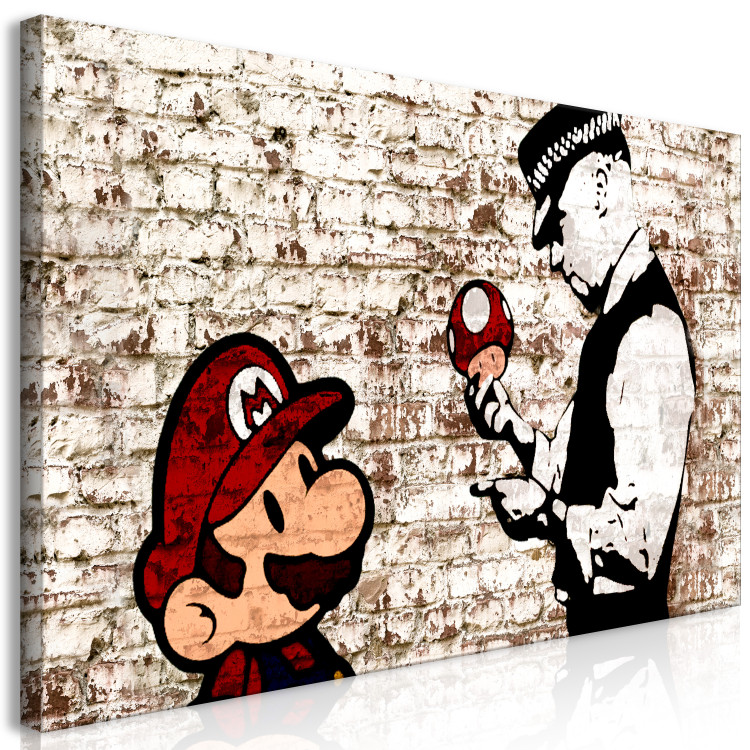 Large Canvas Mario Bros: Torn Wall II [Large Format] 137545 additionalImage 2