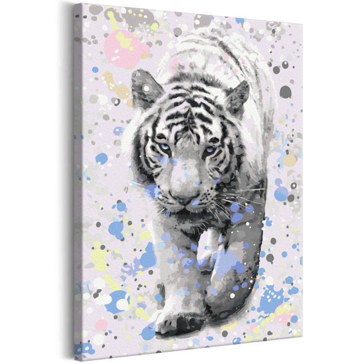 Paint by Number Kit White Tiger  128355 additionalImage 4
