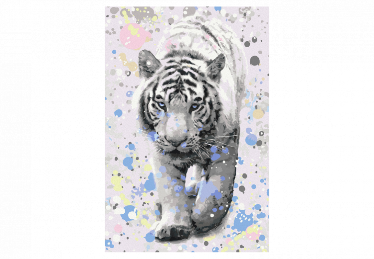 Paint by Number Kit White Tiger  128355 additionalImage 7