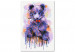 Paint by Number Kit Little Violet Bear Cub 143655 additionalThumb 4