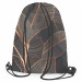 Backpack Chocolate ficus - a botanical glamour composition in shades of brown 147455