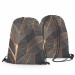 Backpack Chocolate ficus - a botanical glamour composition in shades of brown 147455 additionalThumb 3