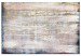 Canvas Horizontal Abstraction (1-piece) - horizontal arrangement of beige hues 143865