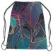 Backpack Botanical aurora - an exotic, golden composition of leaves and montera 147465 additionalThumb 2