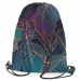 Backpack Botanical aurora - an exotic, golden composition of leaves and montera 147465