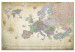 Canvas Map of Europe (1 Part) Wide 114075
