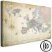 Canvas Map of Europe (1 Part) Wide 114075 additionalThumb 6