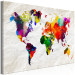 Large Canvas World Map: Rainbow Madness [Large Format] 128675 additionalThumb 2