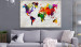Large Canvas World Map: Rainbow Madness [Large Format] 128675 additionalThumb 5