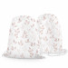 Backpack Subtle foliage - a minimalist floral pattern on white background 147375 additionalThumb 3
