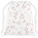 Backpack Subtle foliage - a minimalist floral pattern on white background 147375 additionalThumb 2