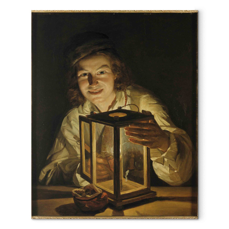 Canvas Junge mit Laterne 153675