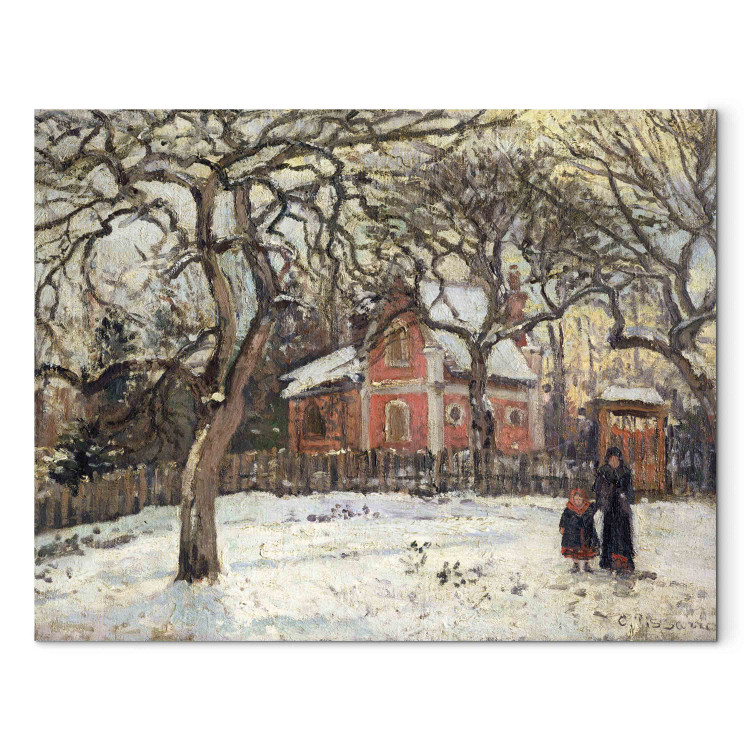 Canvas Chestnut Trees at Louveciennes 155975