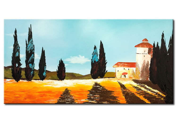 Canvas Blue sky in Tuscany 49675