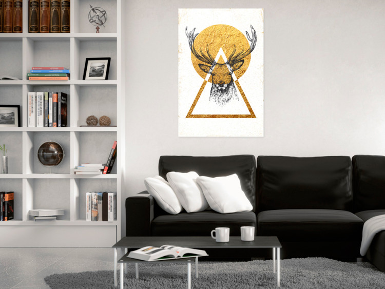 Canvas My Home: Golden Deer 76875 additionalImage 3