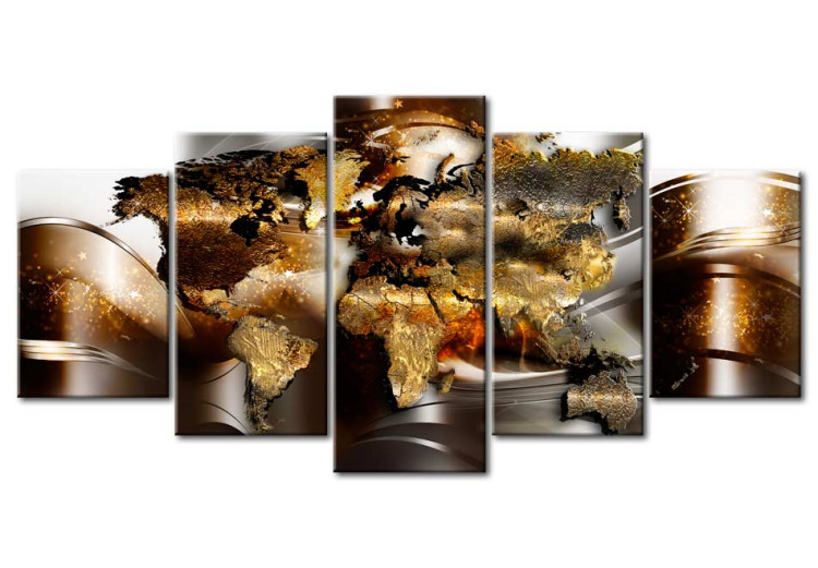 Acrylic Print Honey Continents [Glass] 92375 additionalImage 2
